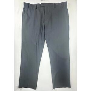 Axist Straight Leg Flat Front Dress Pants Blue Men's 40/30